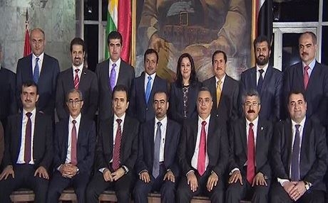 Serokwezîr û cîgirê wî û wezîrên nû sûnda yasayî xwarin