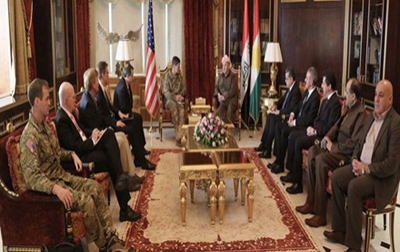 President Barzani Meets with Commander of U.S. Special Operations Command‏ 
