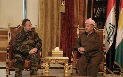 Kurdistan Region President Meets French Chief of Defense 