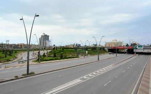 Li tevahiya sînorê Hewlêrê qedexeya hatin û çûnê hat ragihandin