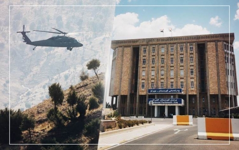 Parlamentoya Kurdistanê lêkolînê li ser êrişên Tirkiye û Îranê dike