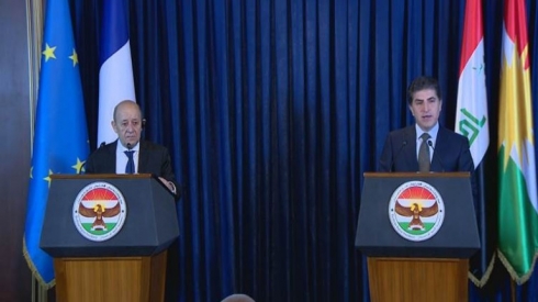 Nêçîrvan Barzanî: Em rola Frnaseyê bo hevkarî kirina Kurdistanê ji bîr nakin