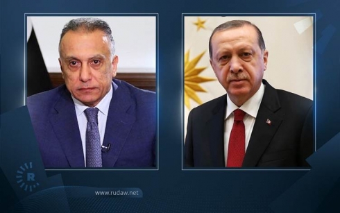 Kazimî û Erdogan mijarên ewlekariyê gotûbêj kirin