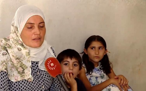 Dayika Rênasê 15 salî ji bo kurê xwe bang li Mezlûm Kobanî dike