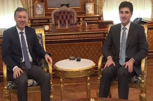 Serokwezîr Nêçîrvan Barzanî pêşwazî li konsulê nû yê Tirkiyê kir