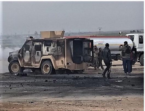 Heseke êrîş li geryaren Amerîka û YPGê hat kirin