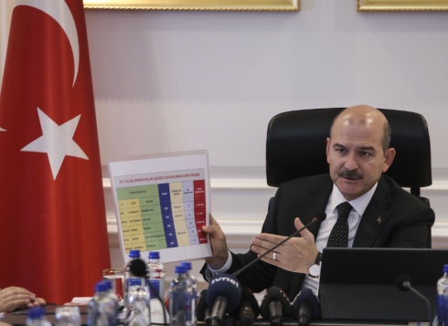 Wezîrê navxwe yê Tirkîyeyê Suleyman Soylu agahî li ser operasyonan da