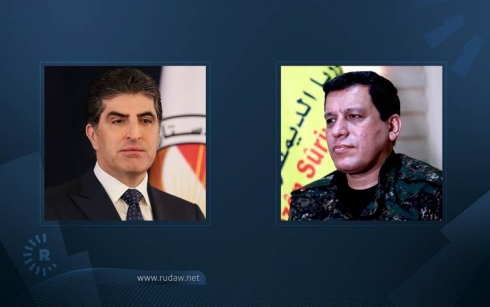 Mezlûm Kobanî serxweşî li Nêçîrvan Barzanî kir