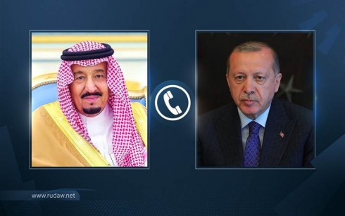 Şahê Siûdiyê û Erdogan peywendiyeke telefonî encam dan