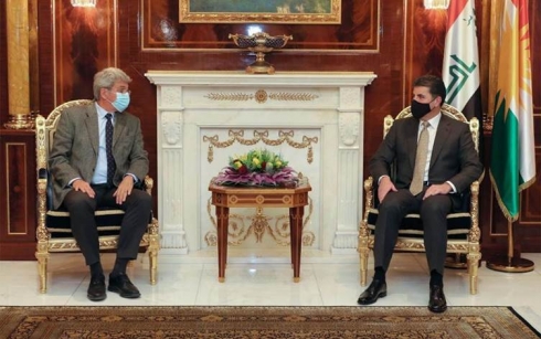 Nêçîrvan Barzanî: Pêwistiya Herêma Kurdistanê û Iraqê bi piştgiriya Fransayê heye