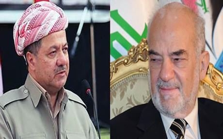 Barzanî nameyek ji rayedarê şîe yê iraqî Îbrahîm Ceiferî re şand