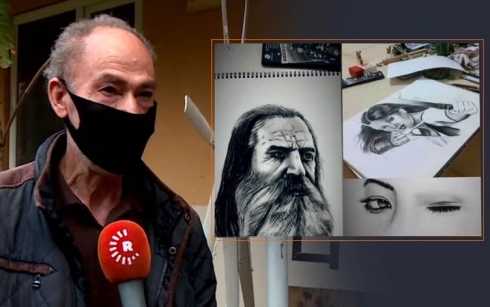 Li Sûriyê nîgarkêş bû û li Rihayê dergevaniyê dike