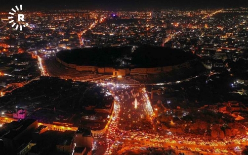 Herêma Kurdistanê pêşwazî li sala nû kir