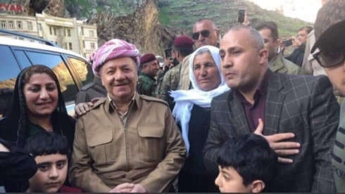 Serok Barzanî li Bêxalê digel welatîyên Herêmê cejna Newrozê pirozkir