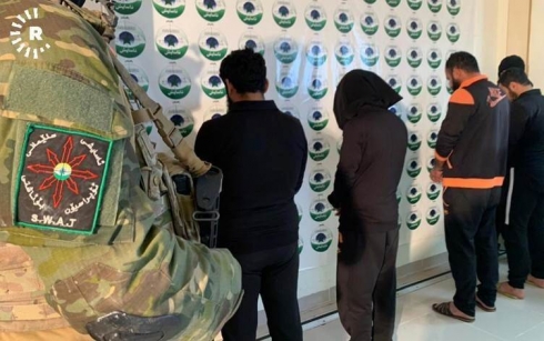 Asayişa Herêma Kurdistanê: Kesên alaya DAIŞê bilind kiribûn hatin girtin