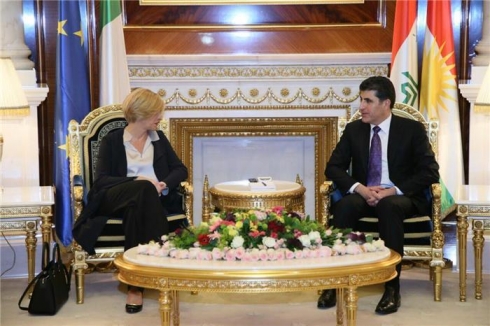 Îtalia hewla berfireh kirina alîkariyên serbazî bo Herêma Kurdistanê dide