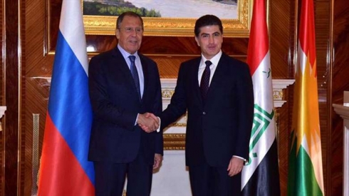 Nêçîrvan Barzanî û Lavrov kom bûn