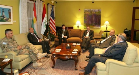 Li Bexdayê civîna şandeya Kurdistan û Amerîkayê