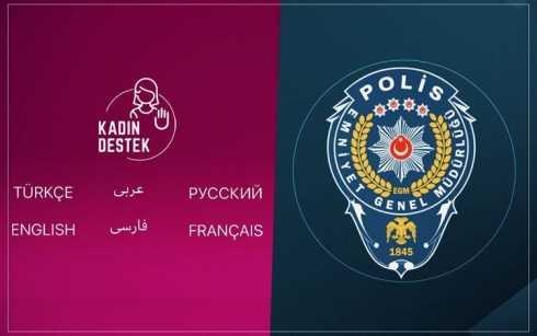 Emniyeta Tirkiyê bo jinan bi 6 zimanan projeyek da destpêkirin, lê cih neda Kurdî