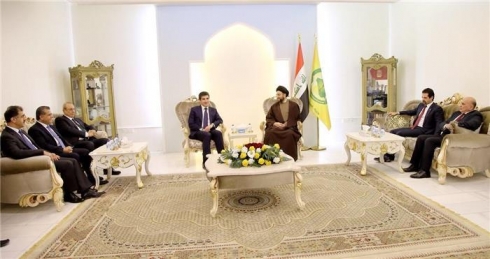 Şanda Herêma Kurdistanê tevî Encumena Bilinda Îslamiya Îraqê civiya