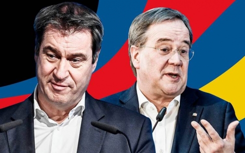 Laschet û Soder ji bo berendamiya serokwezîriya Almanya rikeber in