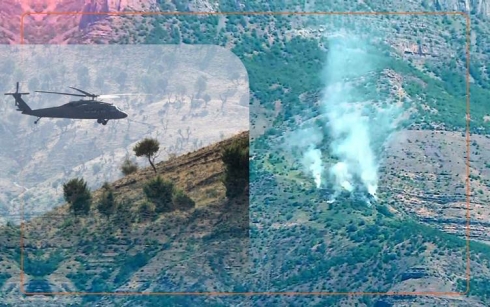 Tirkiyê devera Gelî Hespa li Başûrê Kurdistanê bombebaran kir