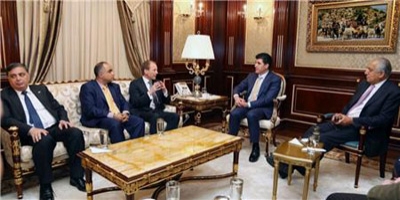PM Barzani supports close collaboration between Soran and Leicester Universities