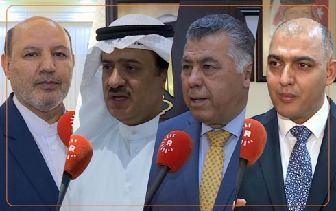 Konsulên li Kurdistanê cejna Remezanê pîroz kirin