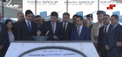 Berdereş.. Nêçîrvan Barzanî kevrê bingehîn ê çêkirina rêyeke giring dana