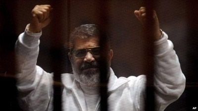 Mohammed Morsi, Egypt's ex-leader, sentenced to death