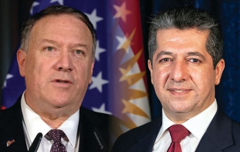 Sefîn Dizeyî: Mesrûr Barzanî nameyek taybet bo Mike Pompeo şand