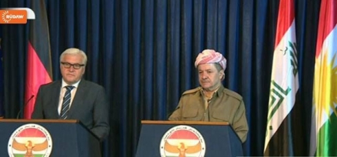 Wezîrê Derve yê Almanya: Hemû cîhan bi serbilindî li karê Pêşmerge dinêre