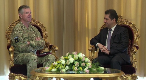 Mesrûr Barzanî û şandeke Berîtanî behsa çend mijaran kir