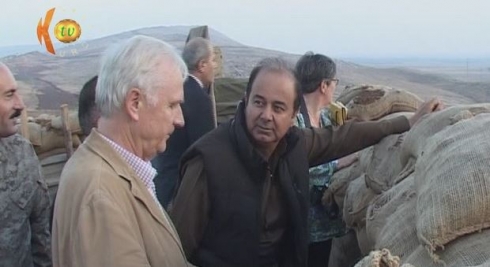 Heyeteke Almanî serdana hêzên pêşmerge kir