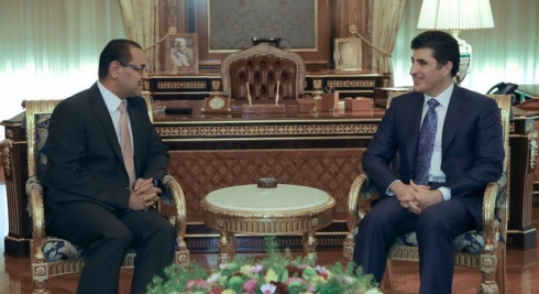 Serokwezîr li gel Balyozê Urdinê civiya