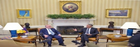 Heyder Ebadî û Barack Obama civiyan