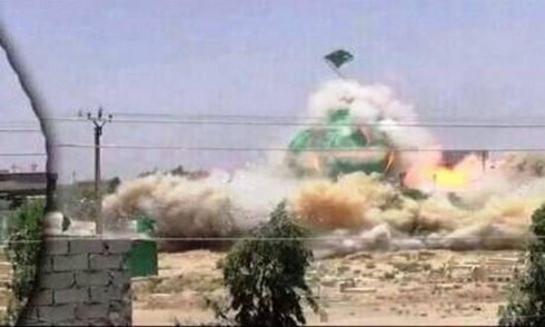 Terorîstên DIŞIê mezargeha Şêx Şet Weset teqandin