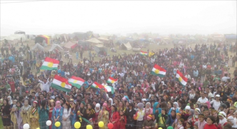 Li Qamişlo pîrozbahiyên Newrozê bi coş bûn