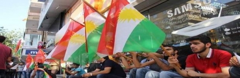 Ciwanên Bakûrî bo piştgîriya referandumê heta Hewlêrê dimeşin