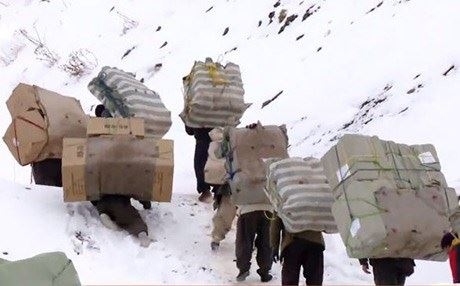 Çend kolberên din di bin befrê de cane xwe ji dest dan