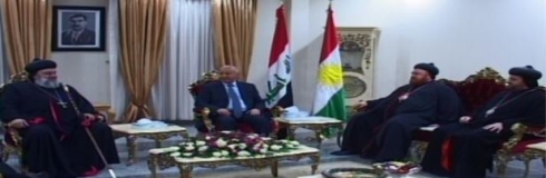 Wezîrê navxwe li gel heyeteke olî ya Mesîhî civiya