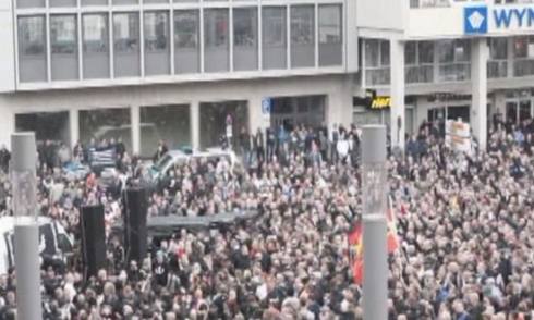 Almanî li dijî selefiyan xwepîşandan kirin