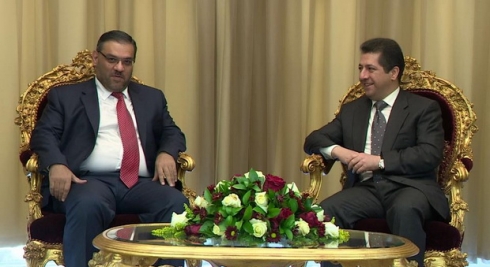 Mesrûr Barzanî li gel şanda opozîsyona nîştimanî ya Sûriyayê civiya