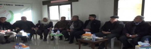 Partiyên Kudî yekem civîna xwe li Efrînê li dar xistin