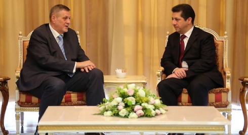 Mesrûr Barzanî û Jan Kubis behsa hin mijaran kir