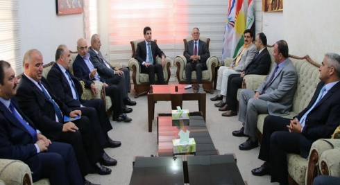 Heyeta PDKê li gel Aşûriyan civiya