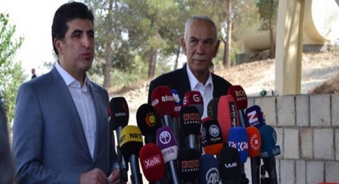 Heyeta PDKê li gel tevgera Goranê civiya