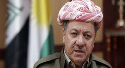 Serok Barzanî: Nabe ti kes manora leşkerî bike