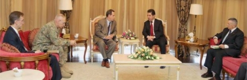 Mesrûr Barzanî û Stuart Johnes civiyan