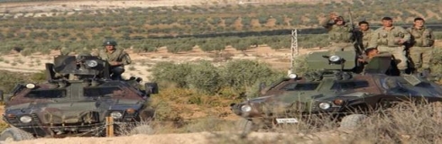 Artêşa Tirkî derbasî herêma Efrînê dibe û riyeke teze ava dike